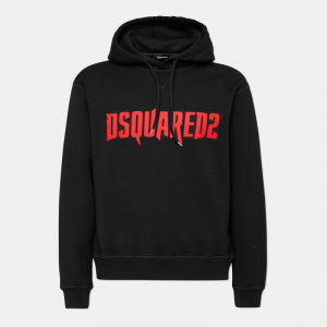 Dsquared2 Red Printed Hoodie