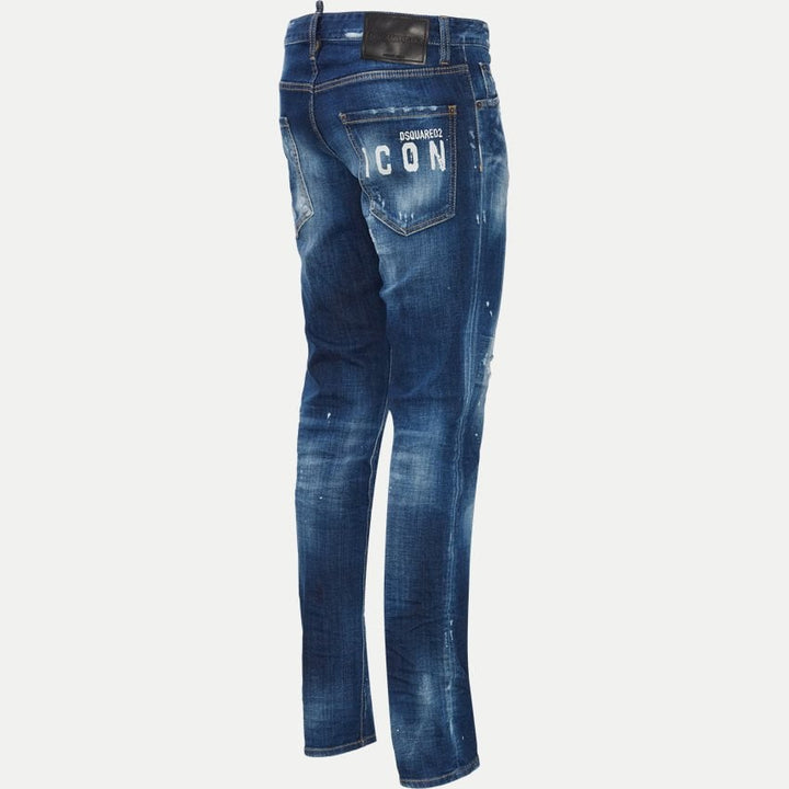 Dsquared2 Sprayed Denim Jeans