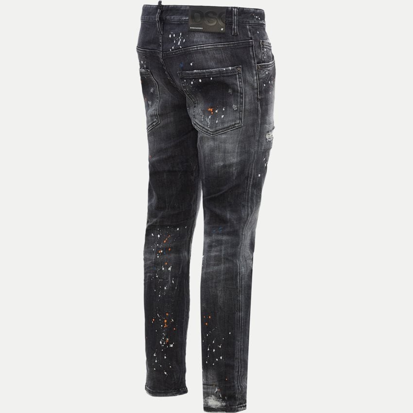 Dsquared2 Splash Black Jeans