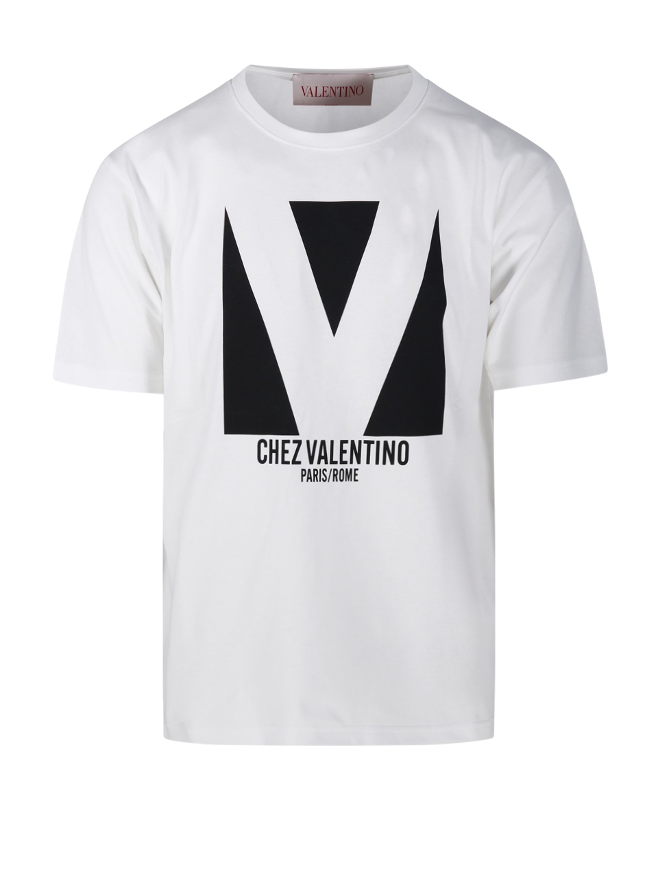 Valentino Men White Cotton T-shirt