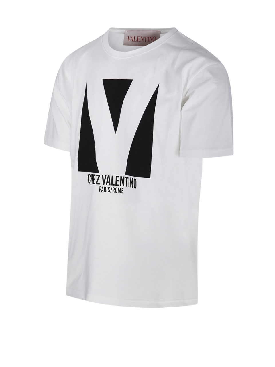 Valentino Men White Cotton T-shirt