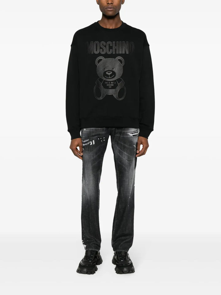 Dsquared2 Distressed Straight-Leg Jeans