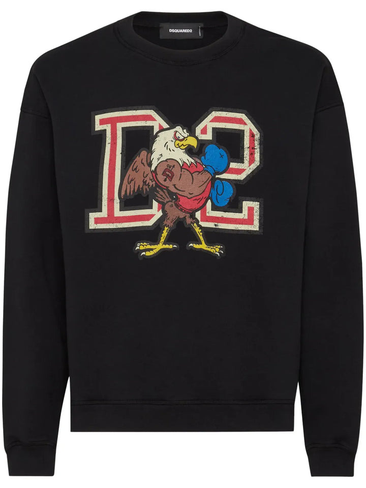 Dsquared2 Eagle Black Sweatshirt