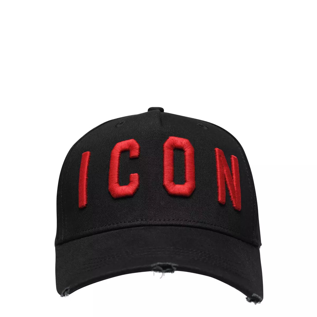 Dsquared2 ICON red print cap