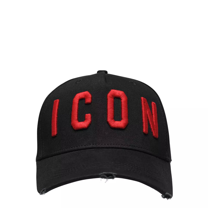 Dsquared2 ICON red print cap