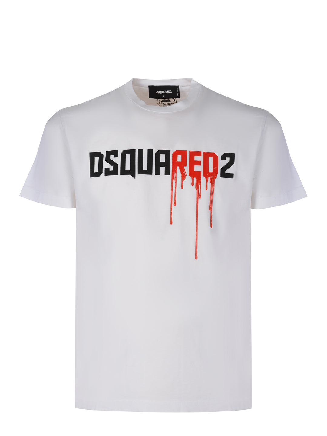 Dsquared2 Blood print white t-shirt