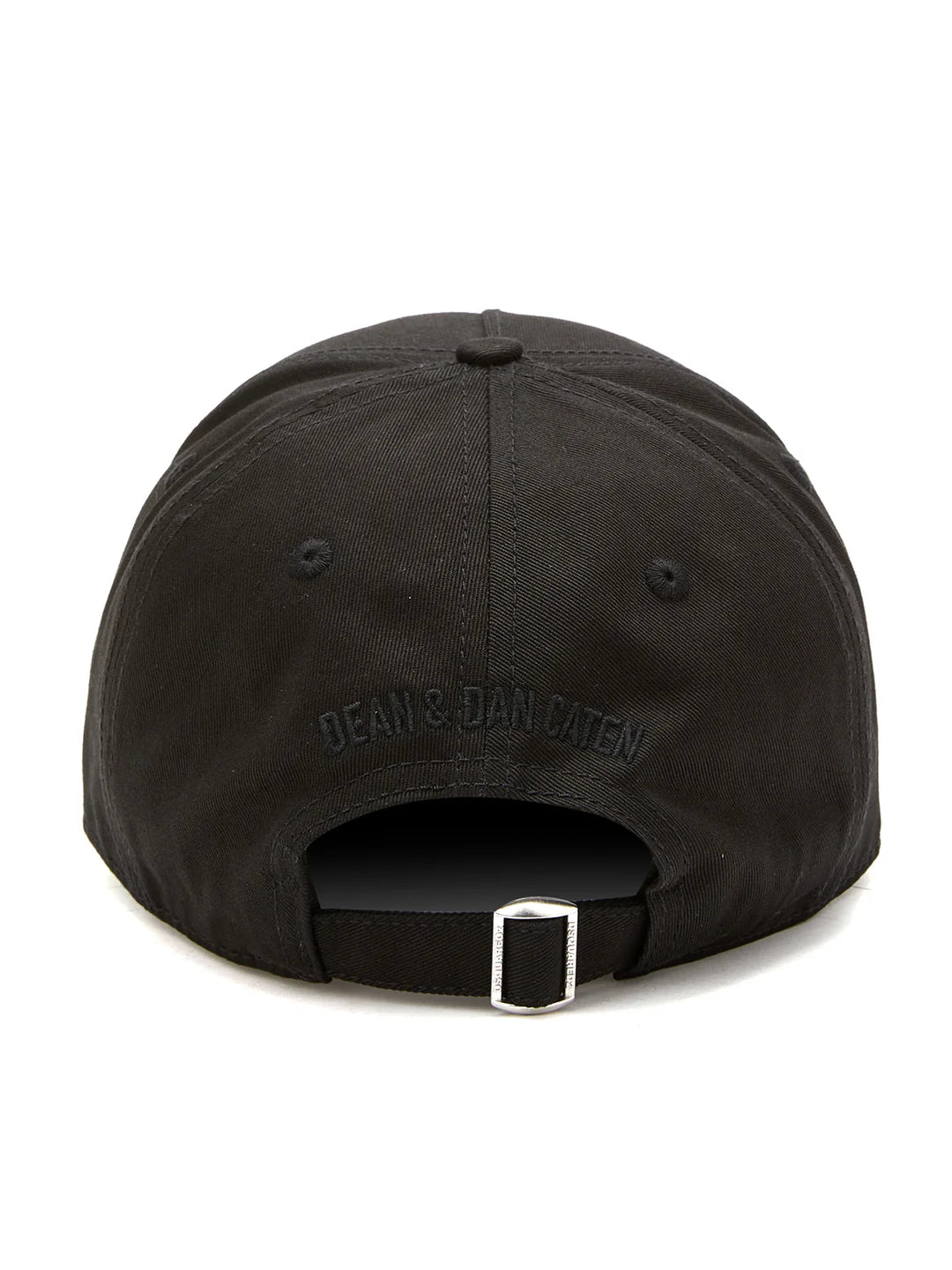 DSQUARED2 GORRAS ICON STAMPED LOGO CAP IN BLACK