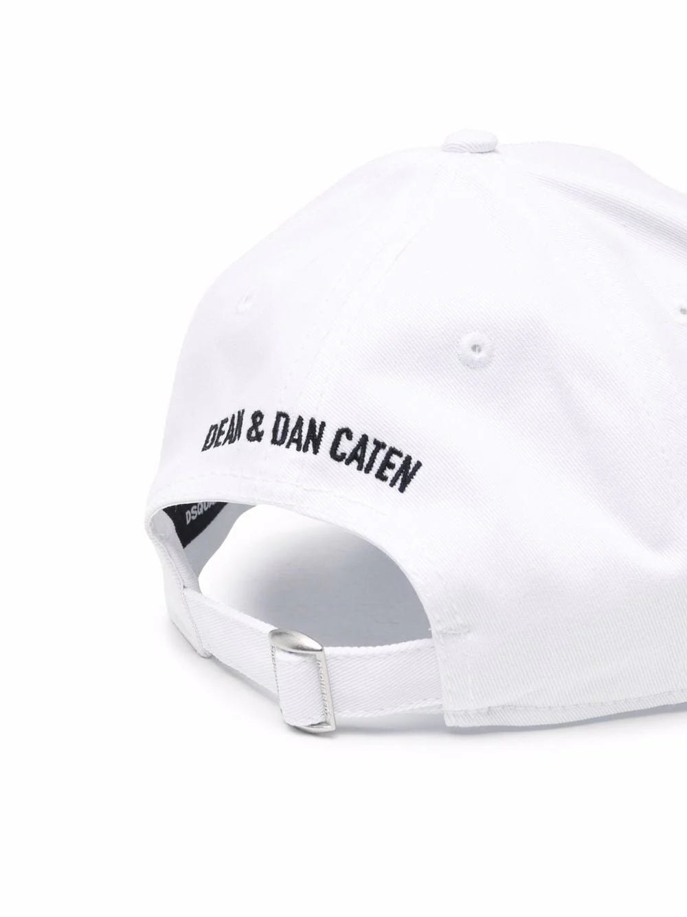 DSQUARED2 ICON SPRAY CAP IN WHITE