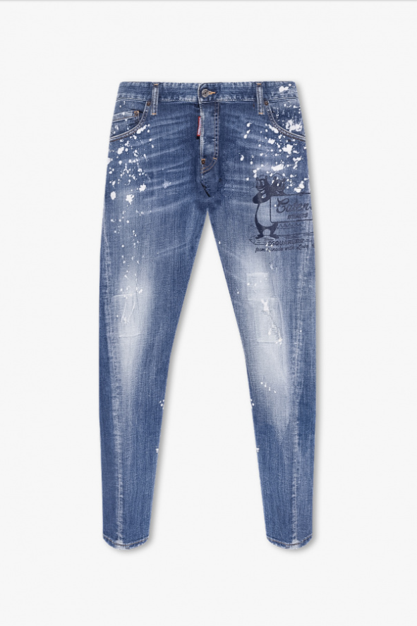 Dsquared2 Bear Printed Jeans