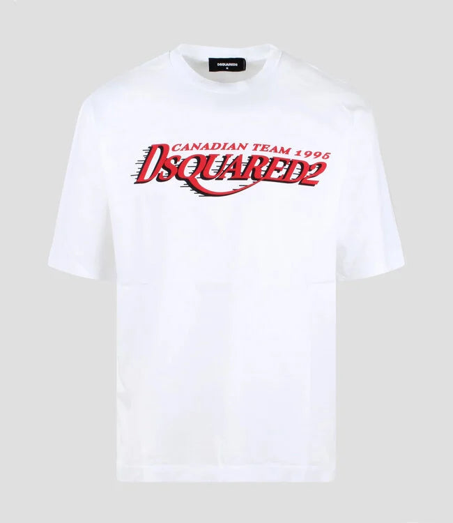 dsquared2 canadian t-shirt white