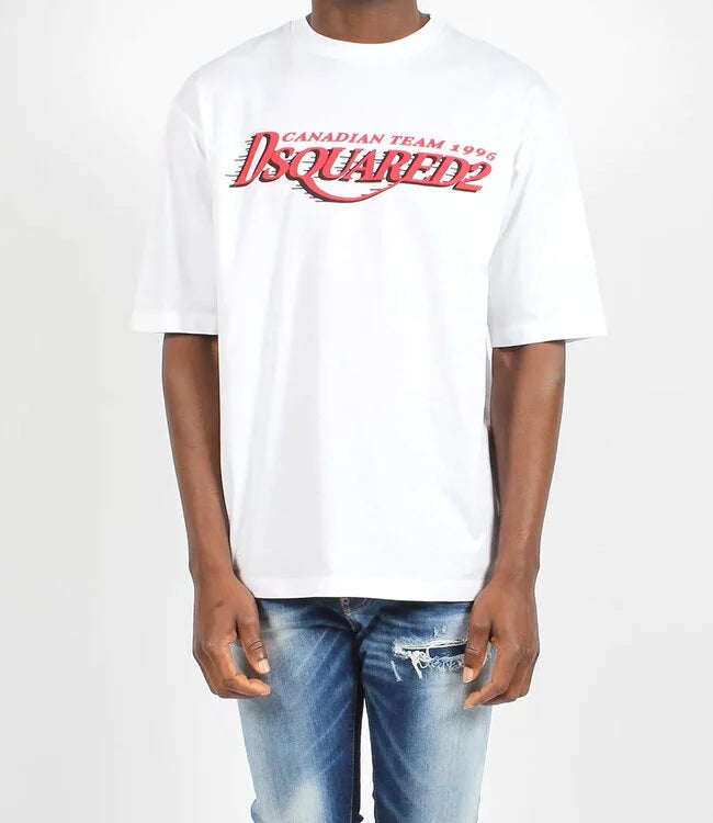 dsquared2 canadian t-shirt white