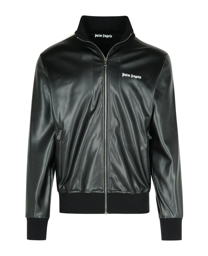 Palm Angels Leather Effect Jacket