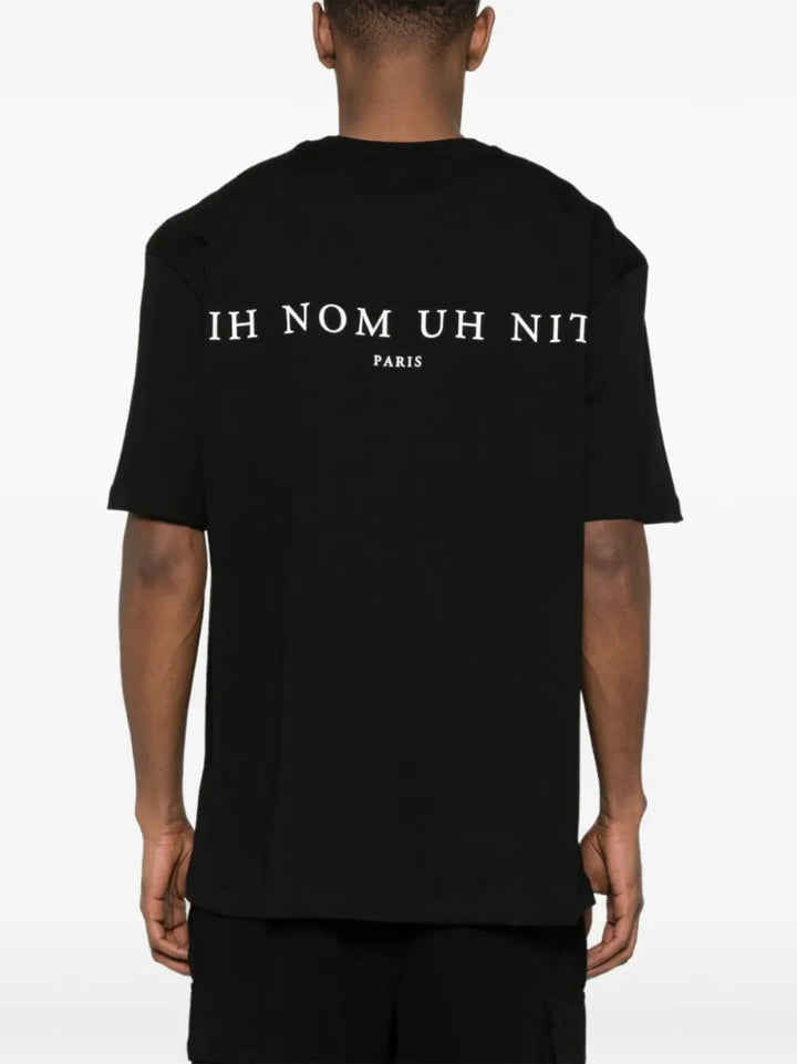 Ih Nom Uh Nit Face-print Cotton T-shirt