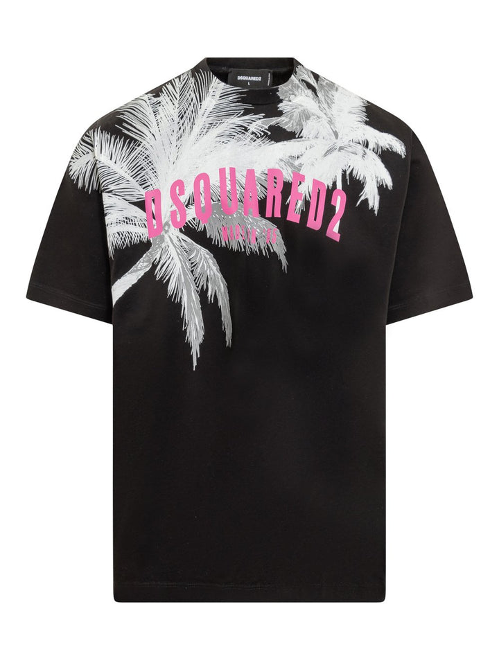 dsquared2 tropical summer t-shirt