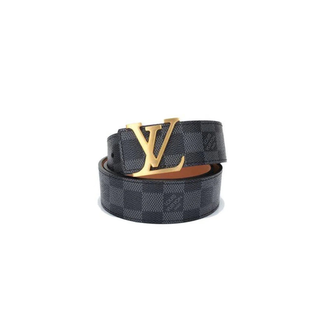 Louis Vuitton black/gold belt